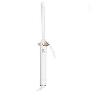 T3 White and Rose Gold Curling Iron 1/2”